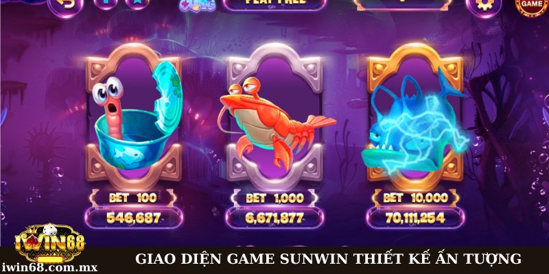 Giao diện trò chơi được thiết kế ấn tượng, màu sắc hài hòa