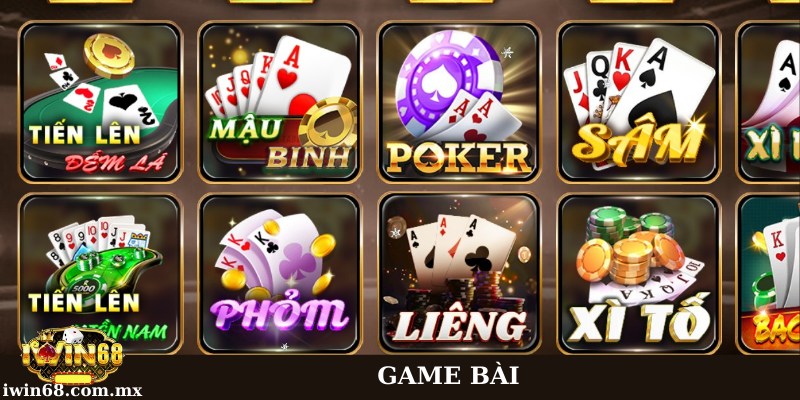 Một số trò chơi bài được yêu thích nhất tại sàn giải trí FA88